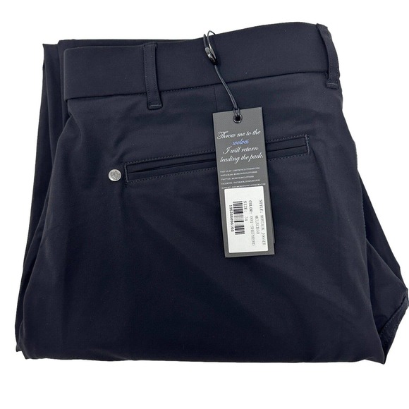 Greyson Pants Nwt Greyson Black Montauk Jogger Golf Pants Mens Size